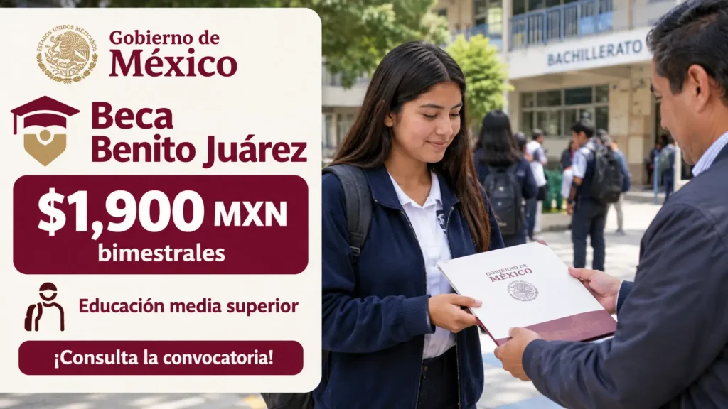 Beca Benito Juárez | Educación media superior