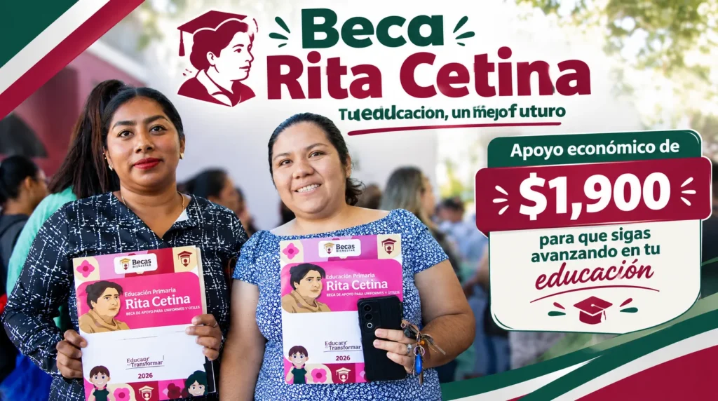Beca Rita Cetina | Apoyo para educación básica