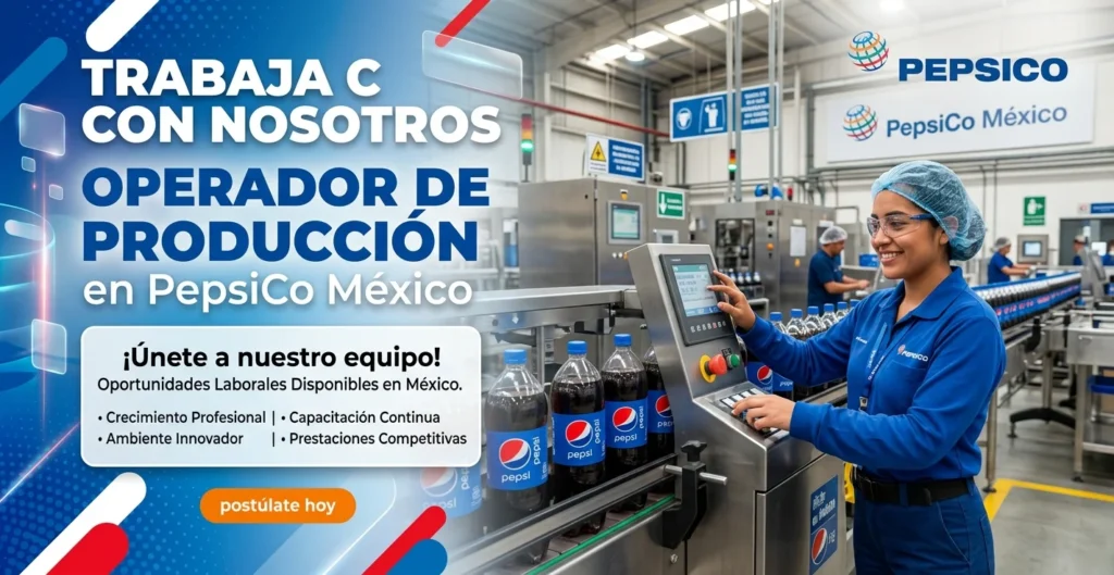 Operador de producción en PepsiCo México