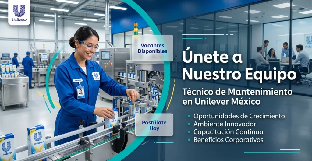 Técnico de mantenimiento en Unilever México